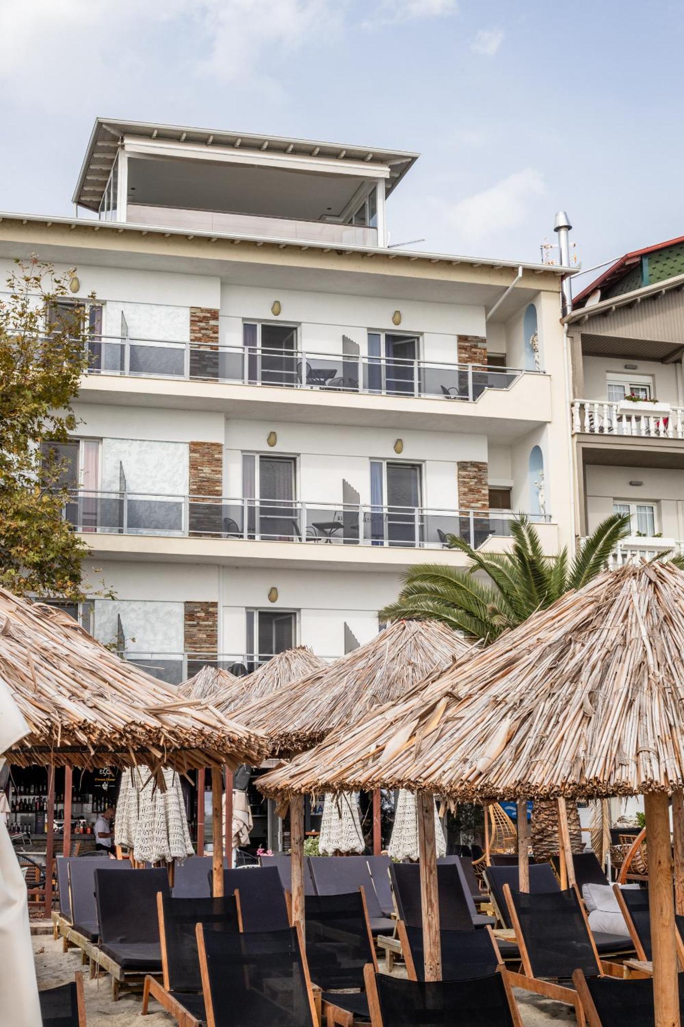 Hotel Kymata Paralía Exterior foto