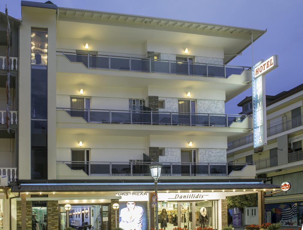 Hotel Kymata Paralía Exterior foto